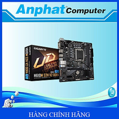 Mainboard Gigabyte H610M S2H V2 DDR4 (Bulk) Socket LGA1700 - Hàng Chính Hãng 