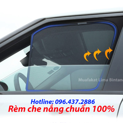 Rèm Che Nắng Honda Brio, Rèm Chắn Nắng Nam Châm Cho Xe ô tô, Bộ 4 Tấm, có nam châm