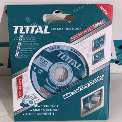 ĐĨA CẮT GẠCH KHÔ ƯỚT SIZE 100-230 TOTAL TAC2131003, TAC2131153, TAC2131803, TAC2132303 - HÀNG CHÍNH HÃNG