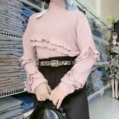 Set áo ấm thu đông kèm chân váy cao cấp Myqlothing.