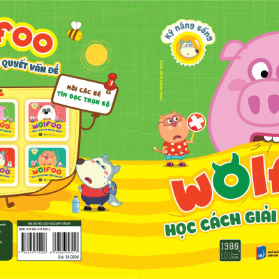 Sách - Wolfoo Học Cách Giải Quyết Vấn Đề