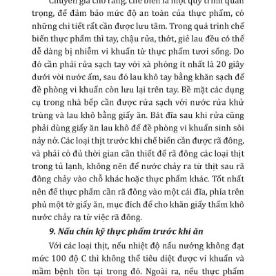 Phòng Tránh Tai Nạn Về Thực Phẩm - Vietnambook