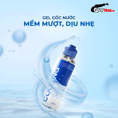 Gel bôi trơn mát lạnh - Shell Cooling - Chai 100ml