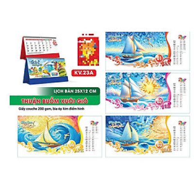 Lịch Để Bàn 2026 Đế Chữ A ,Bìa Ép Kim Điển Hình Cao Cấp, Sang Trọng