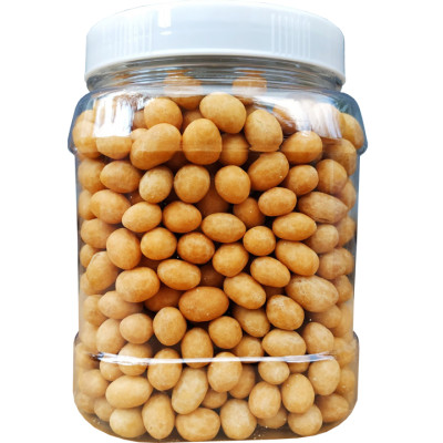 ĐẬU PHỘNG DA CÁ NƯỚC CỐT DỪA SẤY GIÒN HIỆU SK FOOD - HŨ 500G