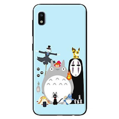 Ốp lưng in cho Samsung Galaxy A10 mẫu Ghibli Nền Xanh - Hàng chính hãng