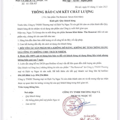 SERUM MỜ THÂM NÁM DƯỠNG DA TRẮNG SÁNG CHO DA MẶT - DA BIKINI THE RENEWAL  20ML