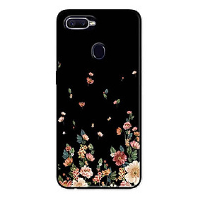 Ốp Lưng in cho Oppo F9 Mẫu Hoa Ngũ Sắc - Hàng Chính Hãng