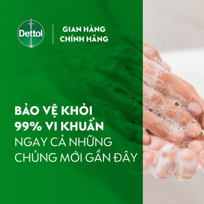 Nước rửa tay diệt khuẩn Dettol - Chai 250g
