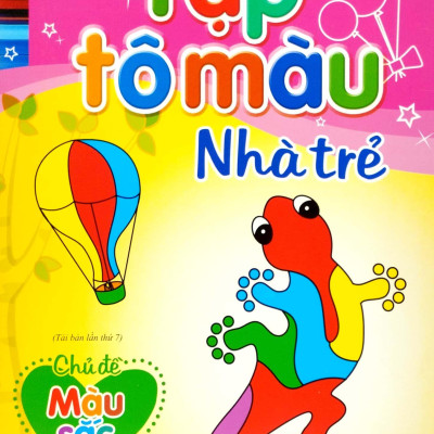 Bộ Sách Tô Màu Nhà Trẻ (Túi 8 Cuốn) (Tái Bản 2023)