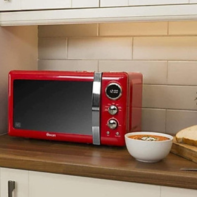 Lò vi sóng Swan Retro Anh Quốc,Hàng Chính hãng