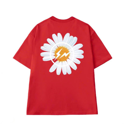 Áo Thun Nữ 100% Cotton In Hình Bông Hoa Form Oversize