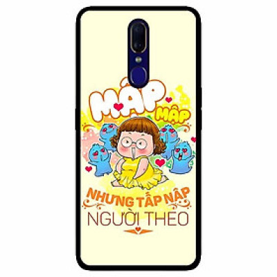 Ốp lưng in cho Oppo F11 Mẫu Mập Tấp Người Theo Nữ
