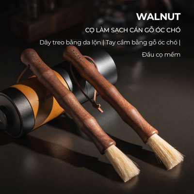 Cọ quét cà phê cán gỗ óc chó Feepie