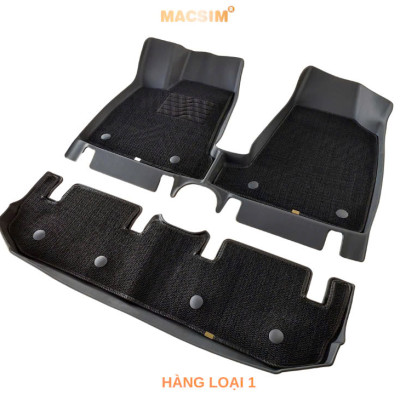 Thảm lót sàn ô tô 2 lớp cao cấp xe Vinfast VF3 (sd3) nhãn hiệu Macsim