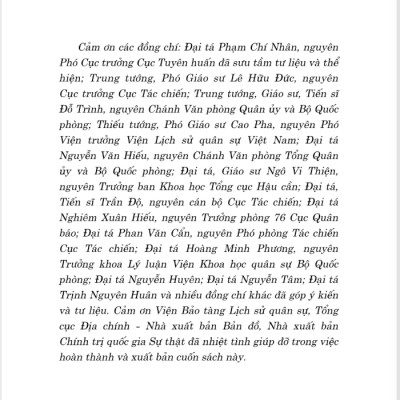 Sách - Tổng Hành Dinh Trong Mùa Xuân Toàn Thắng - Hồi Ức