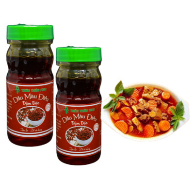 Combo 6 Chai Màu Dầu Điều Thiên Thiên Food 100ml Dùng Tạo Màu Cho Món Ăn Hấp Dẫn Hơn.
