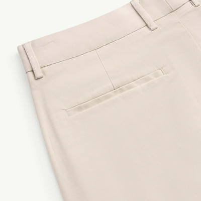 Quần Short Kaki ROUTINE Premium Ống Đứng Trơn Form Straight - 10S25PSH001 | ROUTINE CÀ MAU