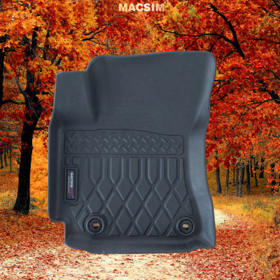 Thảm lót sàn xe ô tô Toyota Corolla Altis 2020+ (sd) Nhãn hiệu Macsim chất liệu nhựa TPE cao cấp màu đen