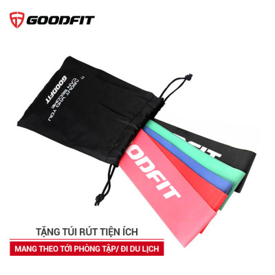 Dây kháng lực tập gym miniband GoodFit GF911MB - Set 5 dây