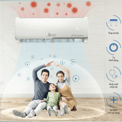 MÁY LẠNH AKINO 2.5HP INVERTER AKN-24CINV2FA-24000BTU-Hàng Chính Hãng-(Giao Hàng Toàn Quốc)