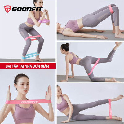 Dây kháng lực tập gym miniband GoodFit GF911MB - Set 5 dây