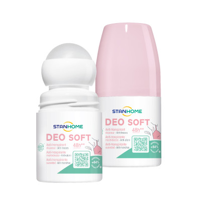 Lăn khử mùi STANHOME FAMILY EXPERT Deo Soft 50ml - không cồn, dành cho da nhạy cảm