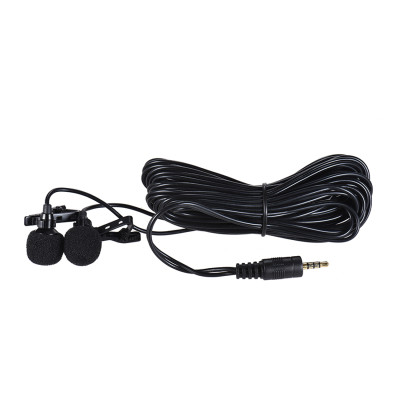 Micro Cài Áo Cho Điện Thoại Và Máy Ảnh Arimic Clip-On Lavalier (1.5m) - Hàng Chính Hãng