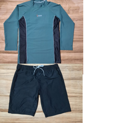 Bộ Đồ Bơi Nam Dài Tay Thun Lạnh