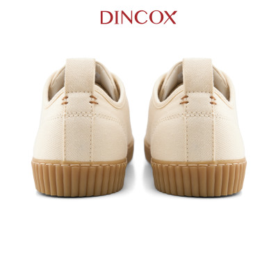 Giày Sneaker Vải Unisex DINCOX D27 Đơn Giản Hiện Đại White