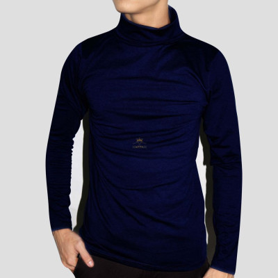 Áo thun cổ lọ nam tay dài giữ nhiệt KING 