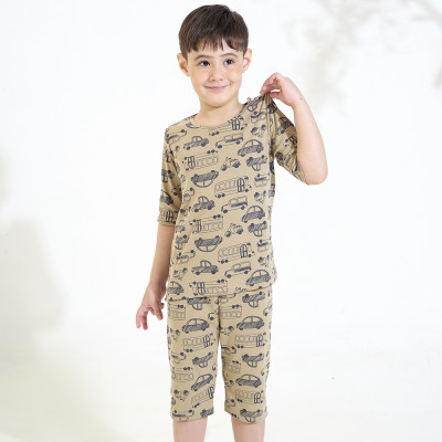 Bộ Đồ Short Thun Bé Trai Vincy Thoáng Mát STL011W11