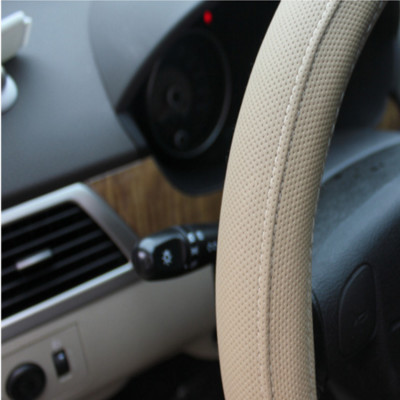 SIÊU HOT - Boc tay lai oto,boc vo lang,Bao tay lái ô tô cao cấp 206108 (Kem)