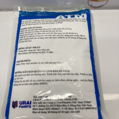 Keo sữa Latex A.135_Thùng 10 bịch 1kg