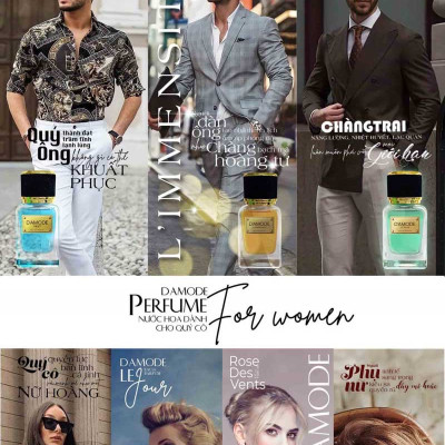 Nước hoa cao cấp độc quyền Damode 1957  50ml
