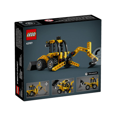 Đồ Chơi Xe Máy Đào Và Máy Xúc Kết Hợp LEGO TECHNIC 42197 (104 chi tiết)
