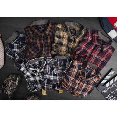 Áo sơ mi dạ A.Eagle phong cách cổ điển