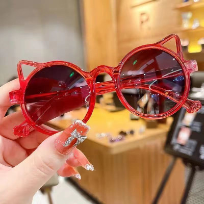 Kính mát râm hình tai mèo chống trấy cao cấp cho bé gái từ 2 đến 7 tuổi - Chóng tia UV - Hàng Loại 1-  MINIIN (Giao màu ngẫu nhiên)