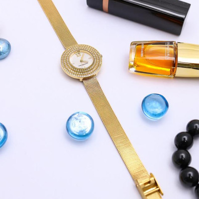 Đồng Hồ Nữ Dây Thép Mangosteen MS509E (Vàng)