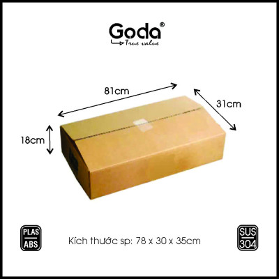 Kệ Mâm 2 Tầng Úp Chén Dĩa Có Khay Hứng Goda PT967