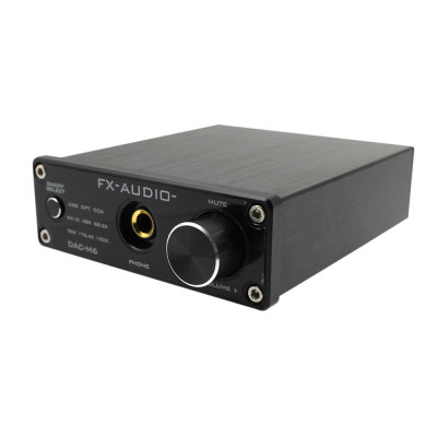 FX-AUDIO DAC-M6 Mini HiFi 2.0 Digital Audio Decoder DAC Amp Support PC-USB Coaxial Optical RCA Audio Input 6.5mm