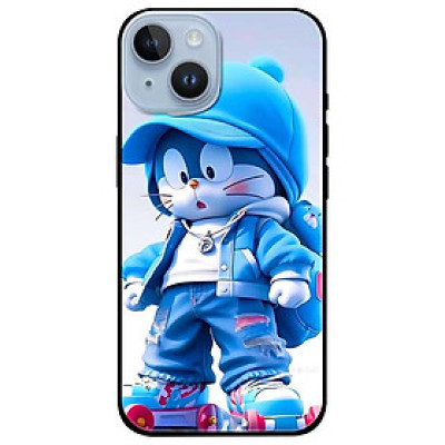 Ốp lưng dành cho Iphone 14 - 14 Plus - 14 Pro - 14 Pro Max - Mèo Xanh Trượt PATIN - Hàng Chính Hãng