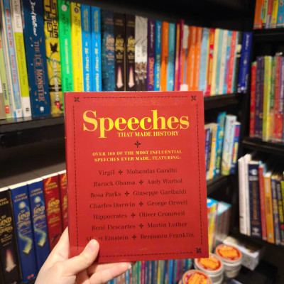 Sách - Speeches that Made History: Over 100 of the most influential speeches ever made by Bounty Books