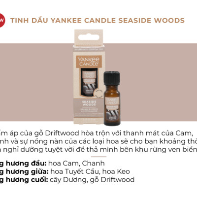 Tinh dầu Yankee Candle - Seaside Woods (15ml)
