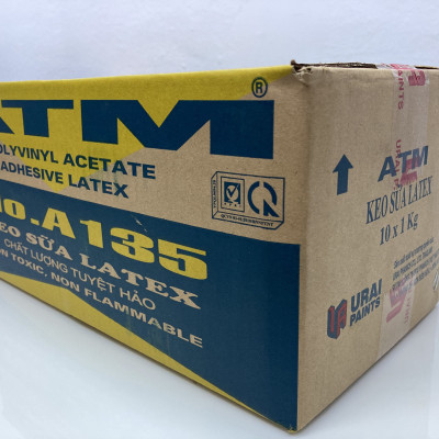 Keo sữa ATM Latex dán giấy, dán simili, làm slime bịch 1KG