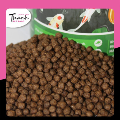Thức ăn Cá Koi nhãn GREENABC - Độ đạm hơn 40% giúp cá tăng size, tăng màu, tiêu hóa tốt, tăng đề kháng – Hộp 950g