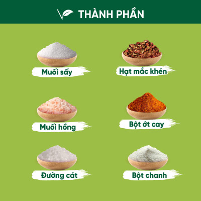 Gói Bột Ướp Nướng Mắc Khén, Vị Cay The, Thơm Mùi Mắc Khén 10G Cicook