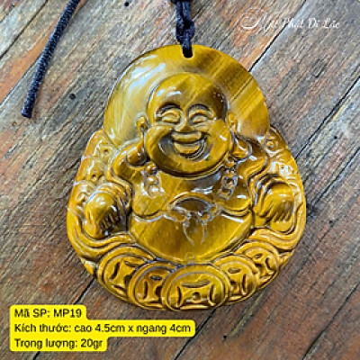 Mặt Phật Di Lặc Đá Tự Nhiên Thật 100% NHASAN Mang Đến Phúc Lộc, An Nhiên Cho Gia Chủ
