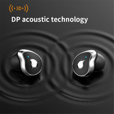 CINCATDY Tai Nghe Bluetooth V5.0 Earbuds Gaming Headphone True Wireless Headset SE-6 - Hàng Chính Hãng