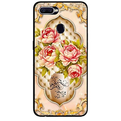 Ốp lưng dành cho Oppo A12 - A5s (A7) mẫu Vàng Hồng